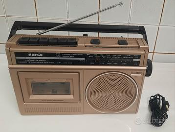 Radio con registratore cassette TENSAI Vintage 