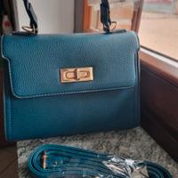Borsa tracolla piccola blu