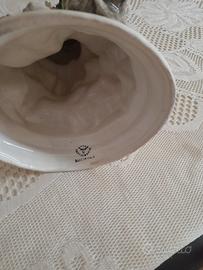 coppia statue capodimonte  piantana vintage