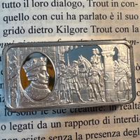 Lingotto argento 925 raro