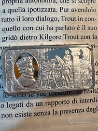 Lingotto argento 925 raro