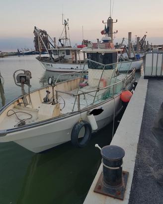 barca con licenza piccola pesca