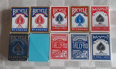 10 Mazzi Carte da Mago