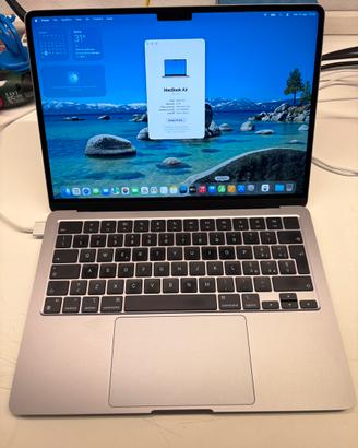 APPLE MACBOOK M2 2022 8GB RAM 256GB SSD