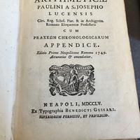 Libro antico institutiones arithmeticae