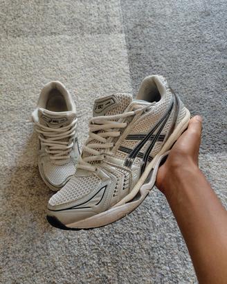 Asics Gel Kayano 14 cream black