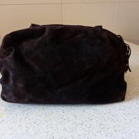 Borsetta pelle marrone vintage Basile