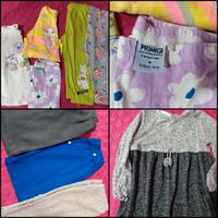 lotto con vestitino e capi Primigi 