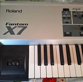 Roland Fantom X7,SRX09,DP2,CF2gb,PcmciaCard,Ram1GB