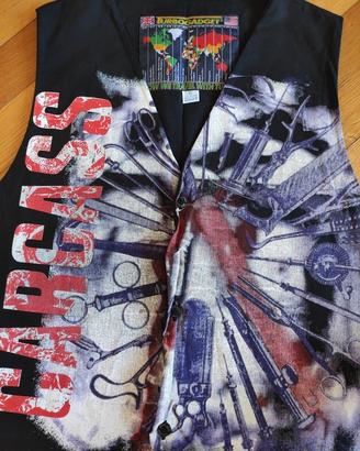 Gilet Carcass Vintage Anni 80/90 Death Metal Grind