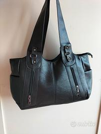 Borsa nera a spalla 