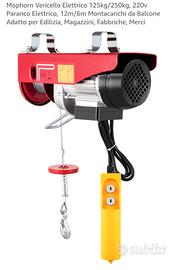 verricello elettrico + bandiera