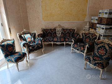 Divano Salotto classico completo come nuovo 