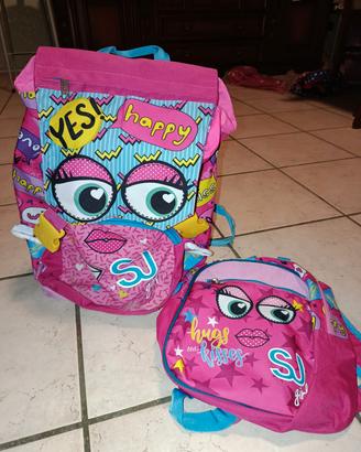 set n. 2 zaini S&J Seven 