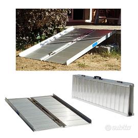 Rampa disabili e anziani pieghevole per auto scale