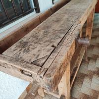 Antico banco da falegname arredo trulli casali