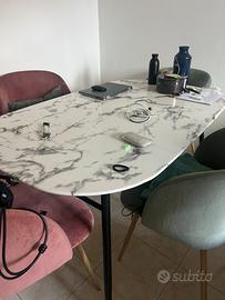 TAVOLO IN VETRO SOFFIATO MAISON DU MONDR