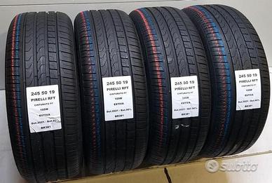 4 gomme 245 50 19 pirelli rft br381
