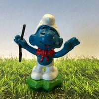 Puffo Maestro del Coro Schleich 1981 cod 20061