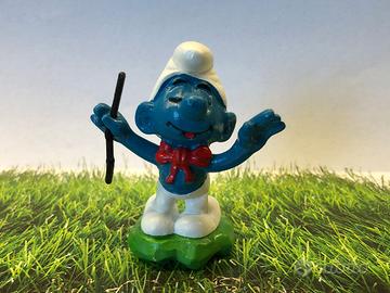 Puffo Maestro del Coro Schleich 1981 cod 20061