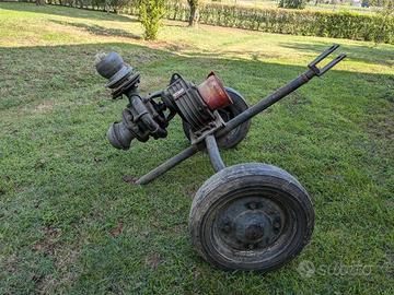 Pompa per irrigazione con pesca
