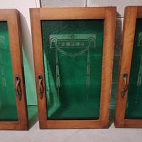 Ante con vetro antico 