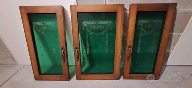 Ante con vetro antico 