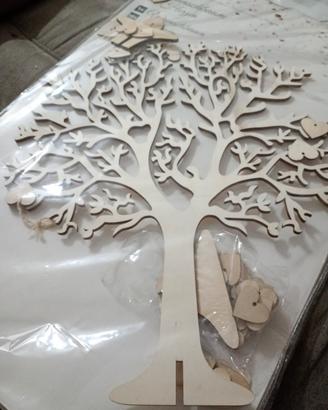 centrotavola legno albero della vita