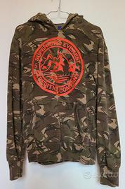 Felpa con cappuccio militare Superdry M