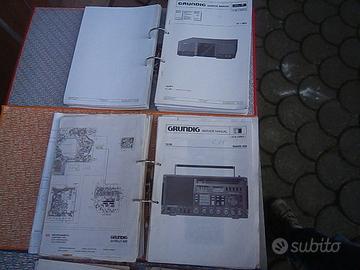 Schemi manuali Grundig radio - Hi-Fi -Radioregistr