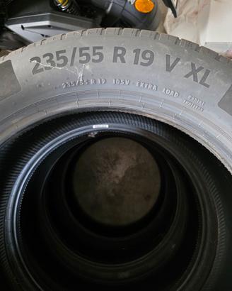 4 gomme 235-55-19 continental