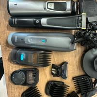 Tris di rasoi Braun e Philips One Blade