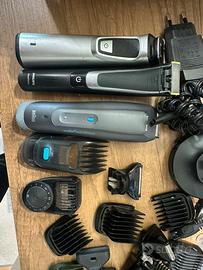 Tris di rasoi Braun e Philips One Blade