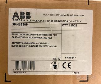 Cassetta/quadro elettrico ABB SRN8630K
