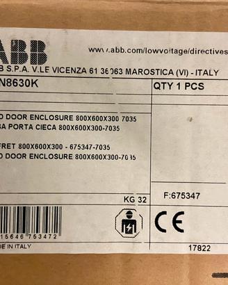 Cassetta/quadro elettrico ABB SRN8630K