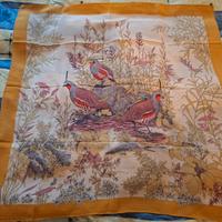 Foulard Gucci 100% Seta Hand Made Italy Vintage