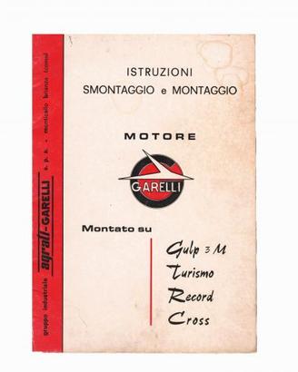 Istruzioni PDF manuale officina Garelli