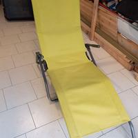 Lettino per spiaggia.