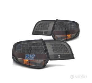 FANALI AUDI A3 8PA SPORTBACK 04-08 LED ROSSO AFFUM