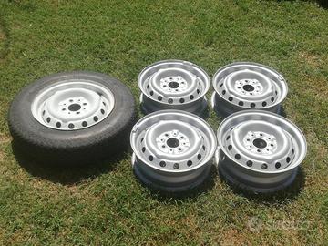 Cerchi Fiat 124 berlina - 1100R