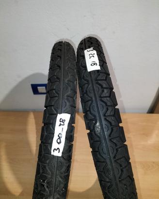 2 pneumatici da 18 moto d epoca 