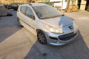Peugeot 207 sw 1.4 benz 16v gas 08 ricambi