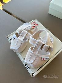 Sandali in tela Superga