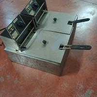 Friggitrice elettrica 2 vasche