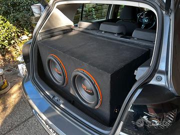 subwoofer con box sp audio