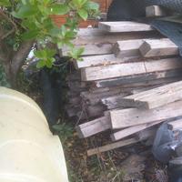 Travi pali in legno per gazebo o altro