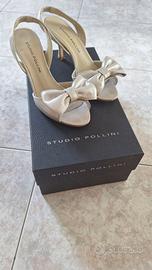POLLINI - Sandali donna argento - tg. 35