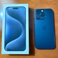 Iphone 15 pro max 256 gb blue titanium