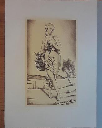 Cartella  litografia Gregorio Sciltian