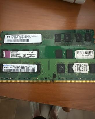 Memorie RAM  DDR2 per pc Fissi